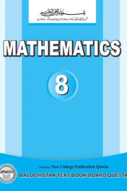 8th Class Mathematics English Medium Text Book by BTBB