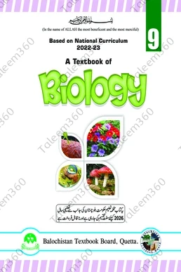 9th Class Biology BTBB New Text Book 2026 PDF