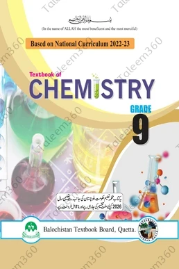 9th Class Chemistry BTBB New Text Book 2026 PDF